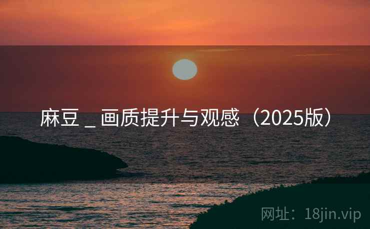 麻豆 _ 画质提升与观感（2025版）